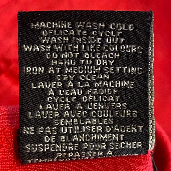 Lady Hathaway Button Up Red Tunic S/P Braided Fringe Belt 100% Linen Valentine's - Picture 14 of 16